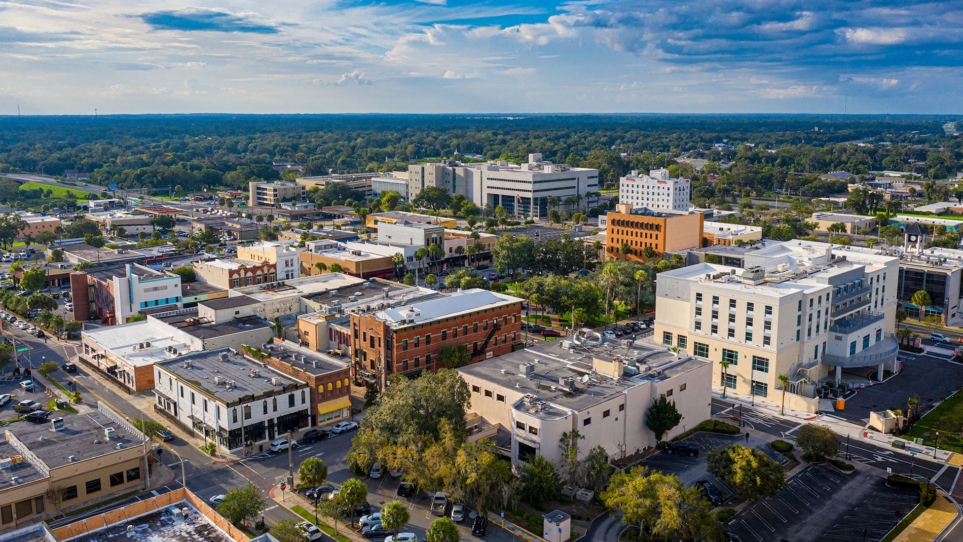 Downtown Ocala with ABS Heating & Air