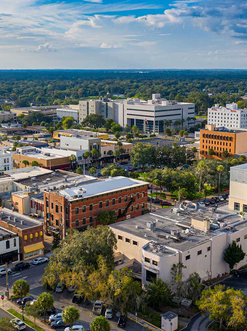 Downtown Ocala with ABS Heating & Air